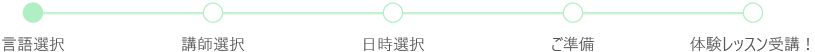 言語選択